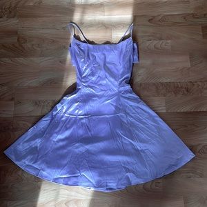 Dora line dress In light purple